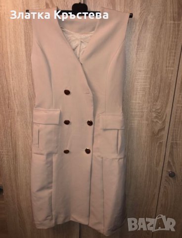 Официална дамска рокля без ръкави