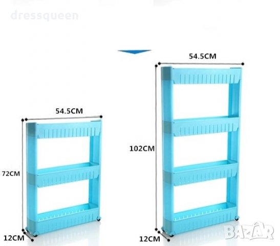 2498 Органайзер на колела етажерка, снимка 15 - Аксесоари за кухня - 30761322