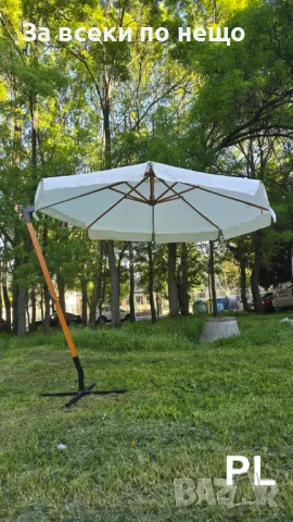 ГРАДИНСКИ ЧАДЪР С МЕТАЛНА СТОЙКА 3Х3м Код P483, снимка 5 - Градински мебели, декорация  - 50262681