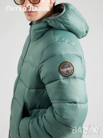 Намалено НОВО Napapijri мъжко зимно яке L размер, снимка 2 - Якета - 53272490