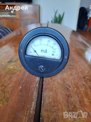 Стара измервателна система,Милиапмер метър