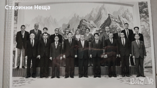 1984 год. При ПХЕНЯН РЕДКАЖ!! 14-та сесия българо корейска комисия стари  снимки  , снимка 1 - Колекции - 44574308