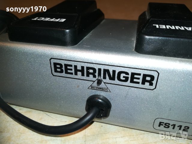 behringer fs112 педал с кабел-2010202005, снимка 6 - Други - 30494161