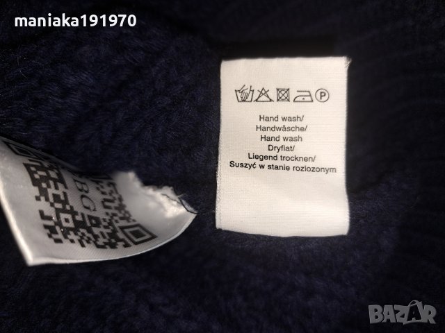 BRUNELLA GORI (L) мъжки пуловер от мерино и кашмир, снимка 5 - Пуловери - 42557266