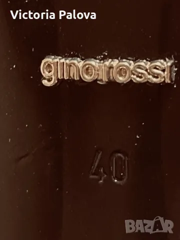 Елегантни ботуши /чизми GINO ROSSI черен велур, снимка 10 - Дамски ботуши - 47732589