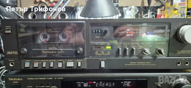 Technics M260 триглав дек, снимка 3 - Декове - 53154915