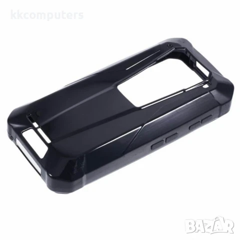 Гъвкав TPU Калъф + Скрийн Протектор за Unihertz Tank 3 – Прозрачен / Черен, снимка 3 - Калъфи, кейсове - 50657122