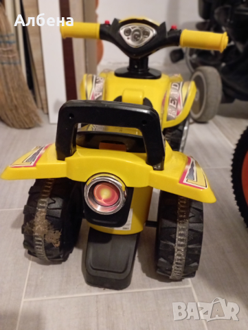 АТВ Мони - жълт, снимка 2 - Детски велосипеди, триколки и коли - 44621631