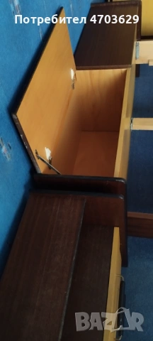 Спалня, нощни шкафчета, тоалетка с огледало, снимка 7 - Спални и легла - 53974490