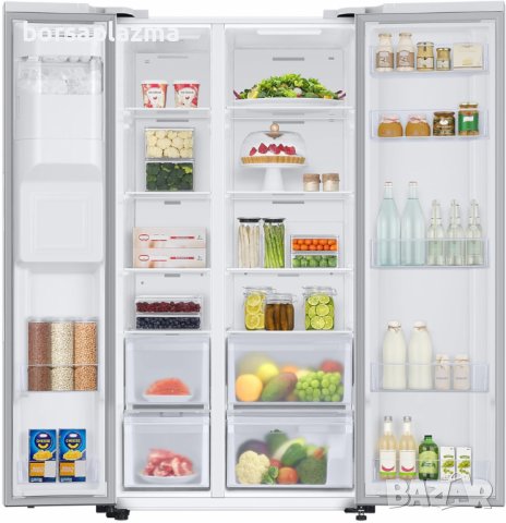 Хладилник с фризер Samsung RS-67A8810WW/EF, снимка 2 - Хладилници - 36578871
