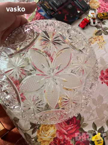 Кристал 28х4 см, снимка 4 - Други - 49342118