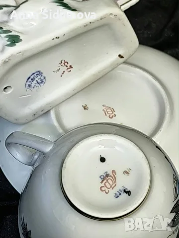 Руски сервиз ЛФЗ и статуетка , снимка 5 - Сервизи - 56485518