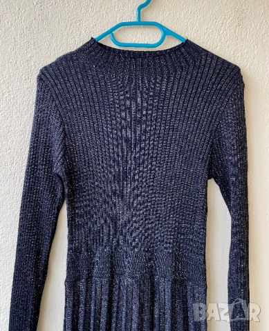 Нова рокля метализирана плетиво - М/Л, снимка 5 - Рокли - 35924007