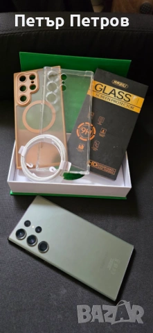 Samsung Galaxy S23 Ultra 256GB Green КОМПЛЕКТ!-Неразличим от нов!, снимка 6 - Samsung - 54088001