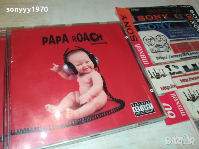 PAPA ROACH CD 1208251205, снимка 4 - CD дискове - 51338169