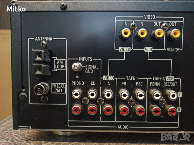 Стерео усилвател DENON DRA-275RD, снимка 7 - Ресийвъри, усилватели, смесителни пултове - 44707041