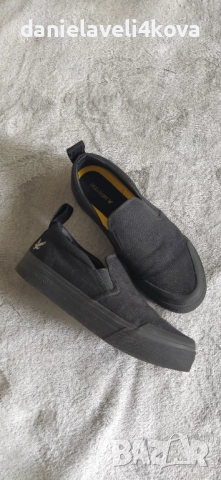 Мъжки черни кецове Lyle & Scott Duncan, снимка 2 - Маратонки - 52446381