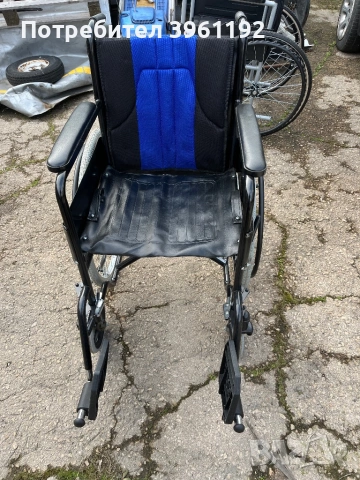 Ръчна инвалидна количка згаваемо , снимка 2 - Инвалидни колички - 54171007