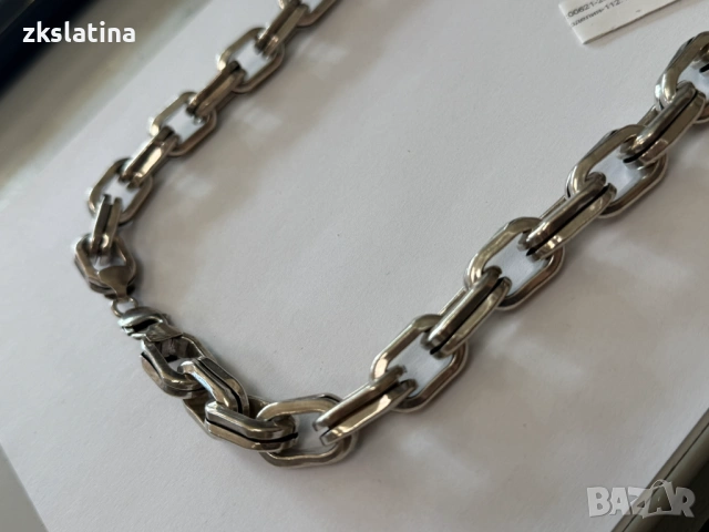 *** Топ Цена *** Сребърен Синджир проба 925 112.12 гр , снимка 2 - Колиета, медальони, синджири - 54324973