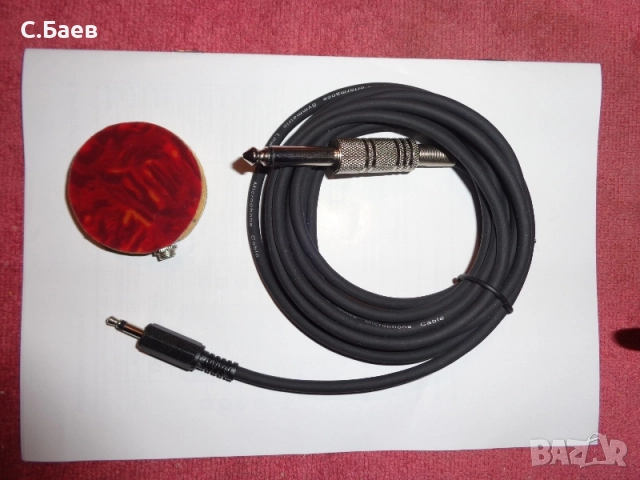 Висококачествен пиезо адаптер, снимка 2 - Китари - 51554651