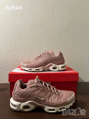 Nike Air Max Plus TN – Pink/Beige – 40.5 / 26 см, снимка 2 - Маратонки - 56155861