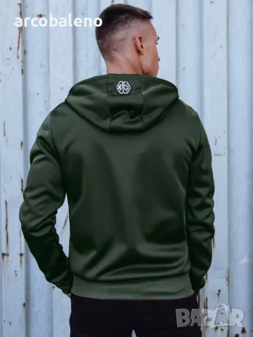 Мъжки суичър с качулка и цип, 3цвята , снимка 10 - Суичъри - 47822750