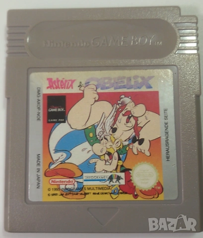 Лот 3 игри за Nintendo Game Boy - Asterix & Obelix, Indiana Jones, Ferrari Grand Prix Challenge, снимка 3 - Игри за Nintendo - 53358446