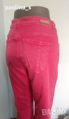 Малинени еластични дънки "s'Oliver" / голям размер , снимка 5 - Дънки - 40355361