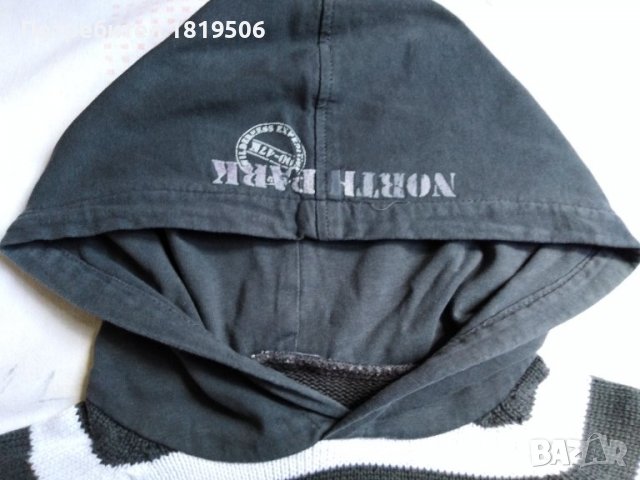 детска блуза с качулка за момче-128-134см, снимка 4 - Детски пуловери и жилетки - 36856979