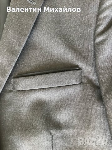 Графитен мъжки костюм  TNE KOOPLES, снимка 11 - Костюми - 38041247