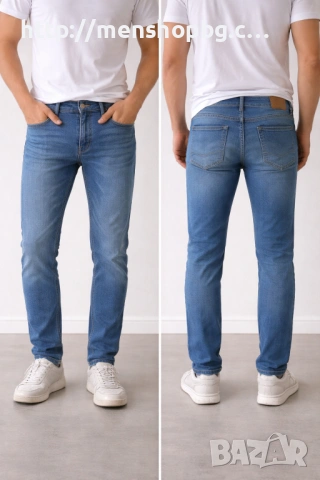 Мъжки светли дънки