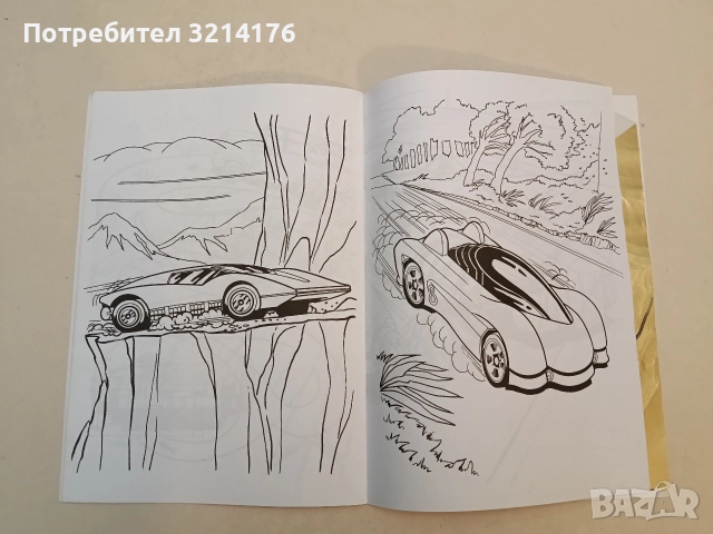 A4 HOEWHEELS. Coloring book, снимка 2 - Детски книжки - 52919331