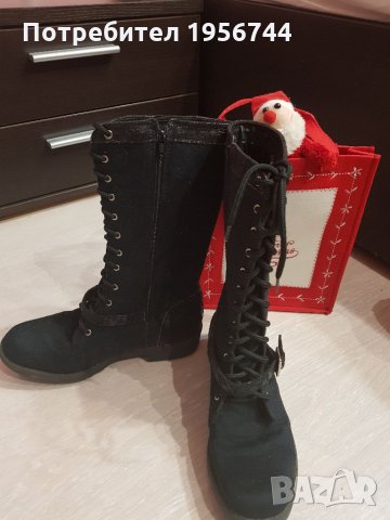 Ботуши естествена кожа#Ботуши Pampili#38 номер, снимка 11 - Дамски ботуши - 35142852