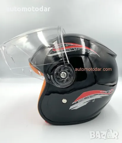 Отворена детска мото каска скутер мотопед, снимка 3 - Аксесоари и консумативи - 50007379