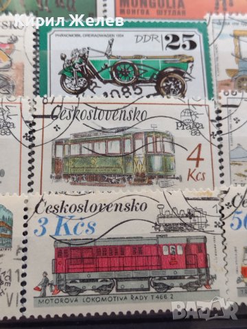 ПОЩЕНСКИ МАРКИ от ЦЯЛ СВЯТ СМЕСЕНИ РЕТРО КОЛИ, ЛОКОМОТИВИ ЗА КОЛЕКЦИЯ ДЕКОРАЦИЯ 35160, снимка 4 - Филателия - 39219650