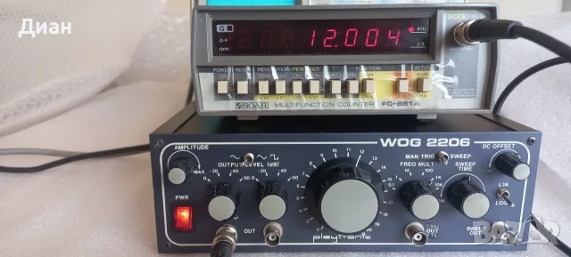  Сигнал генератор  WOG 2206, снимка 5 - Друга електроника - 56166117