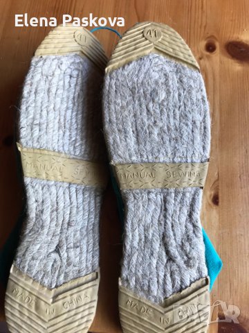 дамски еспадрили нови 40-41 номер нови , снимка 2 - Сандали - 40520783