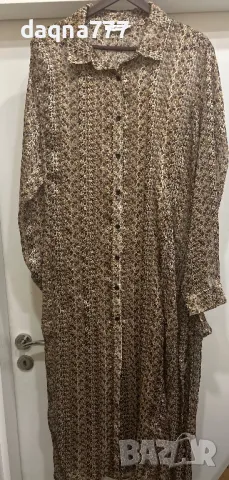 Рокля риза- микс от ледено кафе L Германия, снимка 4 - Рокли - 50425451