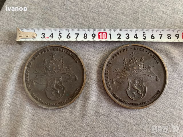 медальони Maria Anna Augusta Ferdinandi I Imp Et Regis , снимка 3 - Антикварни и старинни предмети - 42223807