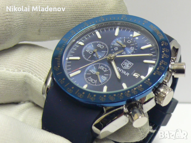 BENYAR Мъжки ръчен часовник, работещ с дата, снимка 16 - Мъжки - 53329996