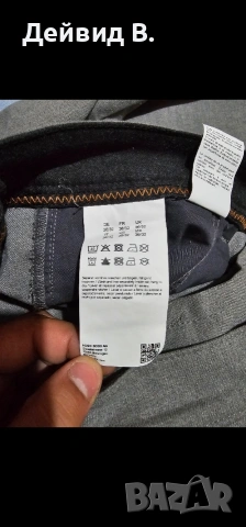 Hugo Boss Slim – мъжки елегантен панталон, сив, снимка 4 - Спортни дрехи, екипи - 53138841