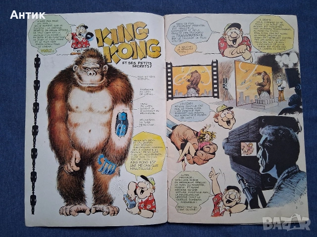 Лот Стари Френски Списания Pif Gadjet Комикс Албум RAHAN, снимка 15 - Колекции - 54125991