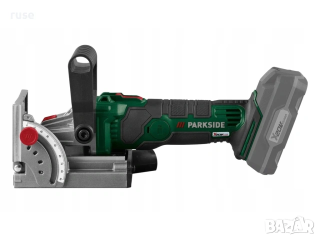 НОВА! Акумулаторна фреза за сглобки тип бисквитки Parkside, снимка 3 - Други инструменти - 54145180