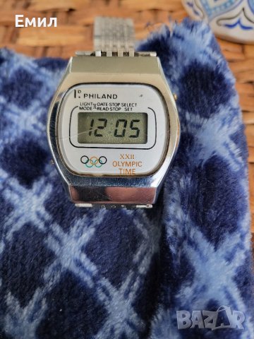 Колекционерски олимпийски електронен часовник МОСКВА 80