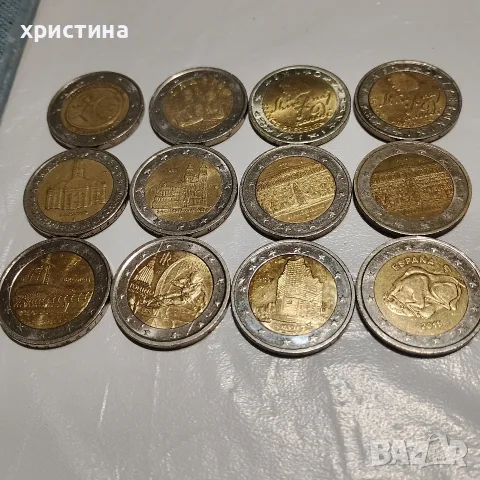 възпоменателни монети от 2 евро, снимка 2 - Нумизматика и бонистика - 56106848