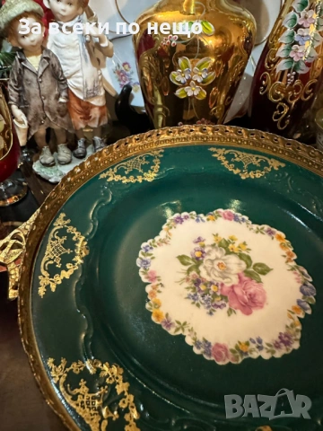 Scherzer Bavaria Germany  Crown Circa 1949 - немска класика Код P1863, снимка 10 - Декорация за дома - 53279313