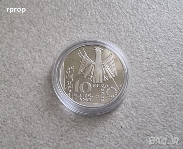 Германия.10 евро.
2012 година. Мед никел .UNC. 5 бройки., снимка 7 - Нумизматика и бонистика - 32512995