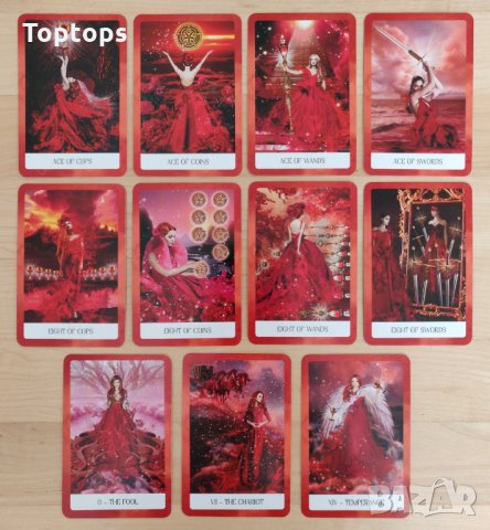 Комплект от 2 колоди таро и оракул карти Chakra Wisdom на Tori Hartman, снимка 6 - Карти за игра - 34296883