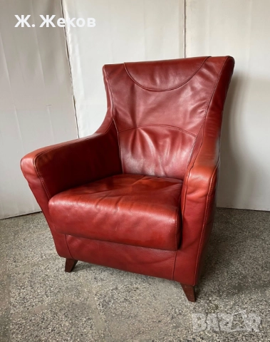 Кожен фотьойл