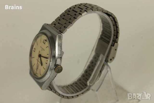 1950's ANKER 100 Стар Немски Ръчен Часовник, снимка 5 - Антикварни и старинни предмети - 52278806